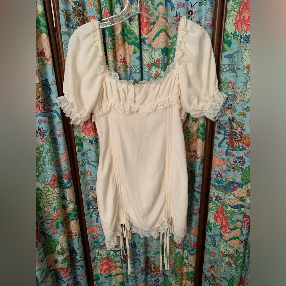 Dolls kill/Mable Ruched Mini Dress - Picture 5 of 9